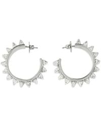 AMINA MUADDI - Karma Hoop Earrings - Lyst