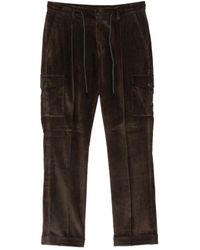 Gran Sasso - Corduroy Drawstring Cargo Pants - Lyst