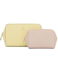 Furla - Camelia Kosmetiktasche Mit Reißverschluss - Lyst