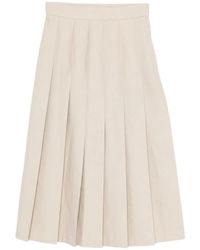 To b. by agnès b. - Rock mit Falten - Lyst