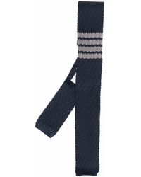 Thom Browne - 4-bar Striped Tie - Lyst