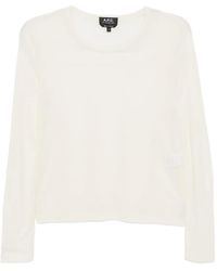 A.P.C. - Abby Top - Lyst