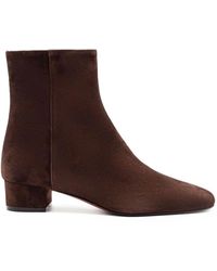 Festamilano - Kaori Suede Ankle Boots - Lyst