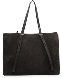 MINOBOSSI - Paula Suede Tote Bag - Lyst