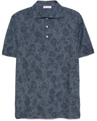 Gran Sasso - フローラル ポロシャツ - Lyst