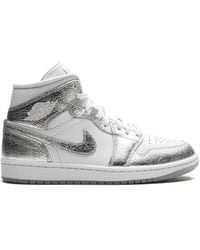 Nike - Air 1 Mid Se "Metallic" Sneakers - Lyst