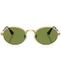Ray-Ban - X A$Ap Lunettes De Soleil Rocky À Monture Ovale - Lyst