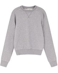 Entire studios - Crew-Neck Ribbed Sweatshirt - Lyst