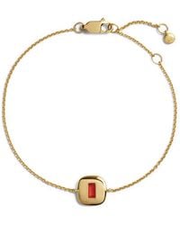 Monica Vinader - Gemdrop Onyx Bracelet - Lyst