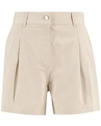 Barbour - Fern Pleated Shorts - Lyst