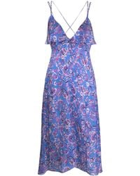 Isabel Marant - Presly Floral-Print Midi Dress - Lyst