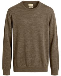 GANT - Fine-Knit Crew-Neck Sweater - Lyst
