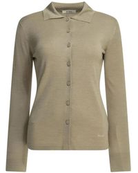 Max Mara - Button-Up Collared Cardigan - Lyst