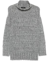 Fabiana Filippi - Wool Blend Turtle-Neck Sweater - Lyst