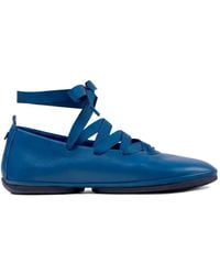 Camper - Right Nina Leather Ballet Flats - Lyst