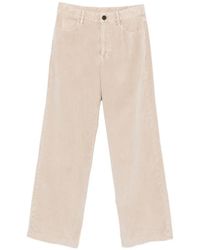 James Perse - Corduroy Straight-Leg Trousers - Lyst