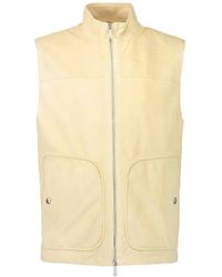 Eleventy - Zip-Up Vest - Lyst