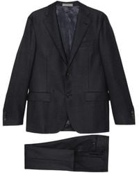Corneliani - Check-Pattern Single-Breasted Suit - Lyst