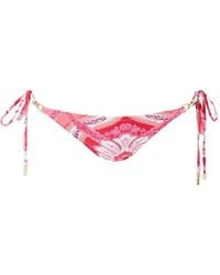 Melissa Odabash - Turin Paisley-Print Bikini Bottoms - Lyst