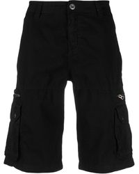 Alpha Industries - Cargo-pocket Cotton Bermuda Shorts - Lyst