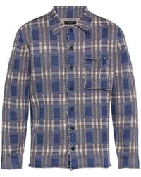 AllSaints - Cardigan Solmar À Carreaux - Lyst