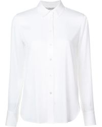 Vince - Classic Collar Shirt - Lyst