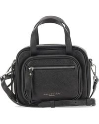 Gianni Chiarini - Carré Bewerkte Boxy Leren Mini-Tas - Lyst