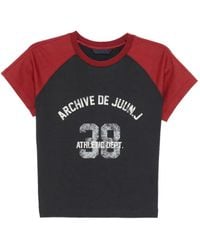 Juun.J - T-Shirt À Design Color-Block - Lyst
