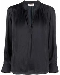 Zadig & Voltaire - Tink Satin Perm - Lyst