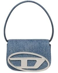 DIESEL - 1Dr Denim Shoulder Bag - Lyst