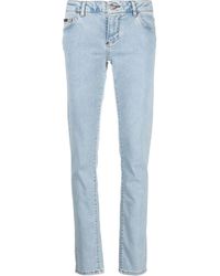 Philipp Plein - Vaqueros Slim Con Efecto Lavado - Lyst