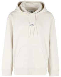 MM6 by Maison Margiela - Numeric Logo-Patch Hoodie - Lyst