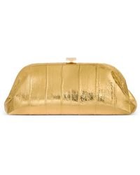Alberta Ferretti - Quilted Chain Clutch Bag - Lyst