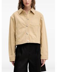 HUGO - Pocketed Button Denim Jacket - Lyst