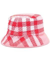 Burberry - Cappello Bucket A Quadri - Lyst