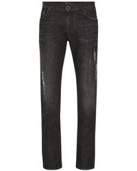 Billionaire - Jean À Logo Brodé - Lyst