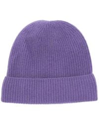 AURALEE - Cashmere Beanie Hat - Lyst