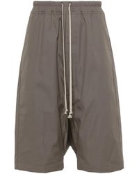 Rick Owens - Pods Drop-Crotch Shorts - Lyst