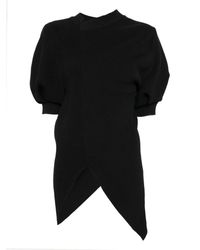 Sacai - Top Asimmetrico - Lyst