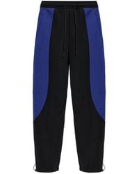 Nike - Tech Colour-Block Open-Hem Fleece Trousers - Lyst