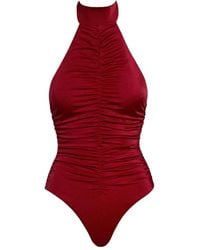 Noire Swimwear - Costume Intero Con Scollo All'Americana - Lyst
