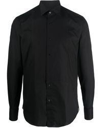 Corneliani - Spread-Collar Cotton Shirt - Lyst