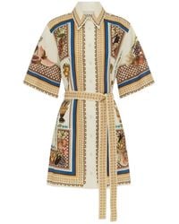 ALÉMAIS - Mercado Fruit-Print Mini Dress - Lyst