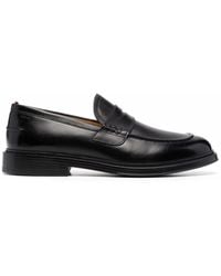 Bally - Nitus Slip-on Leather Loafers - Lyst