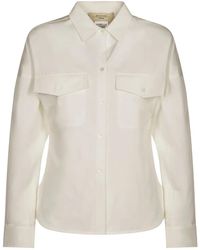Weekend by Maxmara - Patch-Pockets Button-Fastening Shirt - Lyst