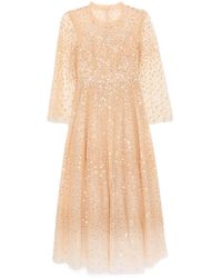 Needle & Thread - Kleid mit Pailletten - Lyst