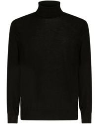 Etro - Wool Turtleneck With Embroidery - Lyst