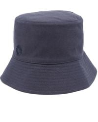 Maje - Embroidered Cotton Bucket Hat - Lyst