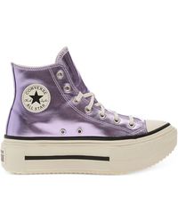 Converse - Chuck Taylor logo-patch sneakers - Lyst