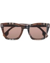Burberry - Square-Frame Sunglasses - Lyst